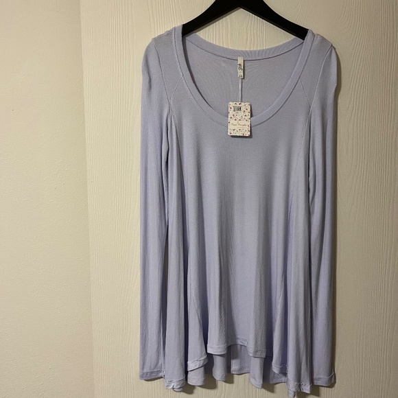 Free People Women's Top, Size M, Color Lilac, New with tags - Picture 16 of 16